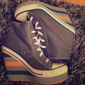 Rock & Candy Converse Style Wedges